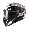 LS2 FF811 VECTOR II C SAVAGE WHITE RED GREY-06